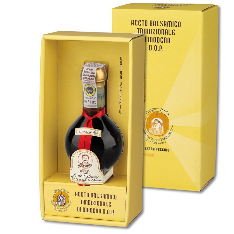 Vinaigre balsamique traditionnel DOP 25 ans : l'EXTRA VECCHIO