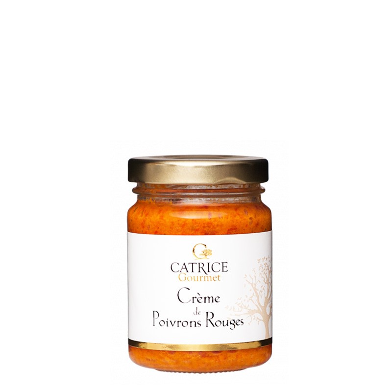 Quai des Oliviers - Crème de poivrons rouges tartinable apéritif Provence