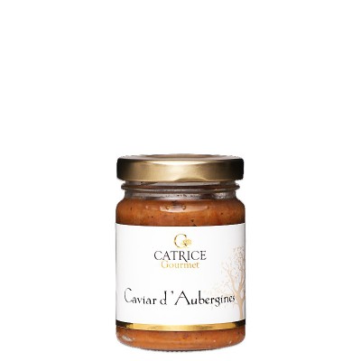 Caviar d'aubergine tartinable apéritif Provence