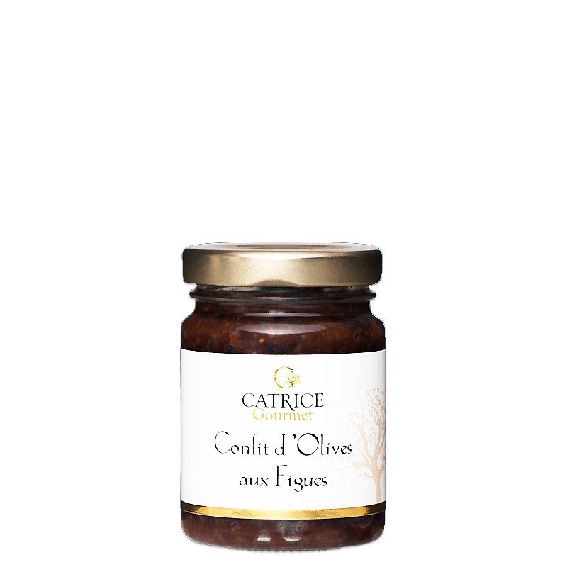 Quai des Oliviers - Confit d'olive et figues Catrice