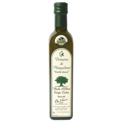 Huile d'olive corse AOP Oliu di Corsica MARQUILIANI Fruité Douce