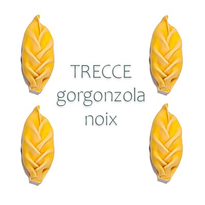 Pâtes fraîches artisanales italiennes gorgonzola et noix