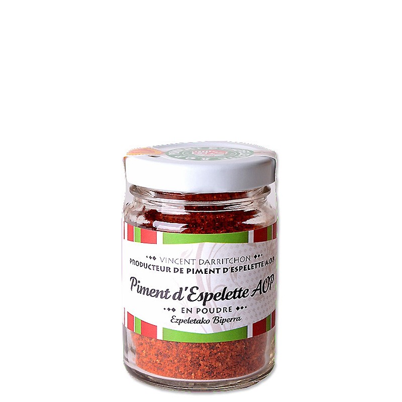 Quai des Oliviers - Piement d'Espelette DOP  La maison du Piment pot de 40g