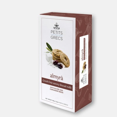 Almyra biscuits salés grecs feta, olive et coriandre
