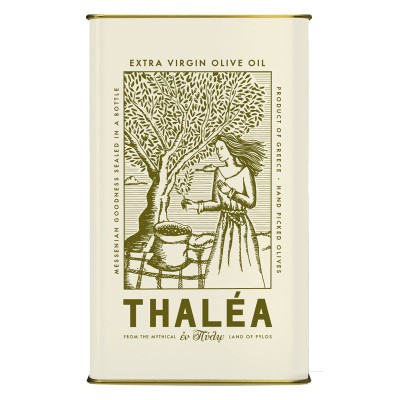 Huile d'olive de Grèce bidon 3 litres Thalea