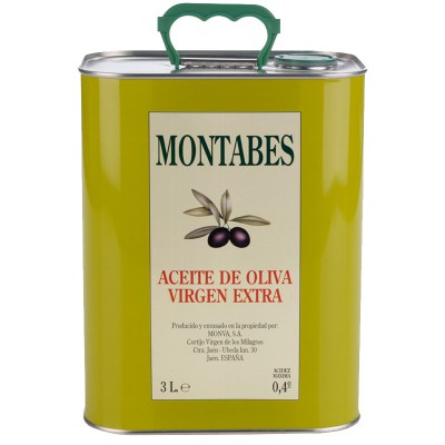 Quai des Oliviers - Huile d'olive espagnole MONTABÈS 3 L