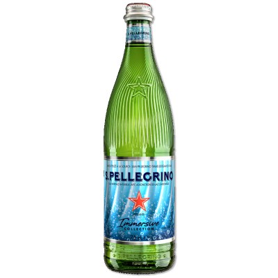 San Pellegrino bouteille verre édition limitée