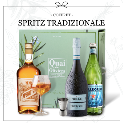 Quai des Oliviers - SPRITZ TRADIZIONALE coffret cadeau - Cocktail italien