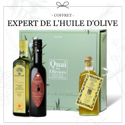 Quai des Oliviers Le coffret cadeau pour découvrir l'huile d'olive Quai des Oliviers 1