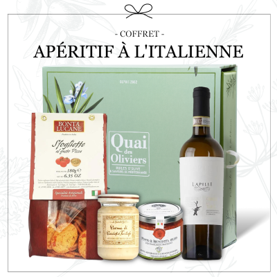 Coffret cadeau gourmand APERITIF en ITALIE !