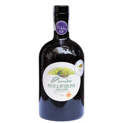 Huile d'olive française DOMAINE PIERREDON AOP Nîmes 10% picholine