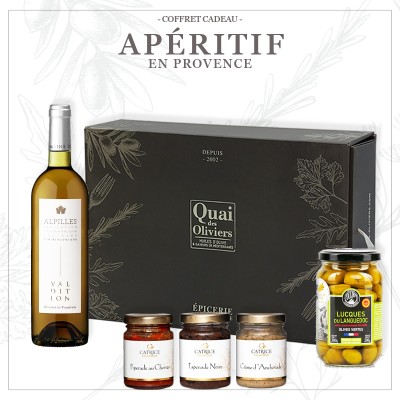 Quai des Oliviers - Coffret cadeau apéritif en Provence