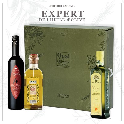 Quai des Oliviers - Coffret cadeau pour les experts de l'huile d'olive