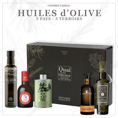 Quai des Oliviers - Box huiles d'olive haut de gamme