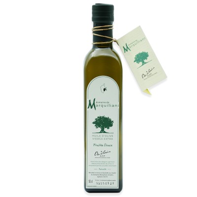 Quai des Oliviers - Huile d'olive aop Corse domaine Marquiliani fruité douce