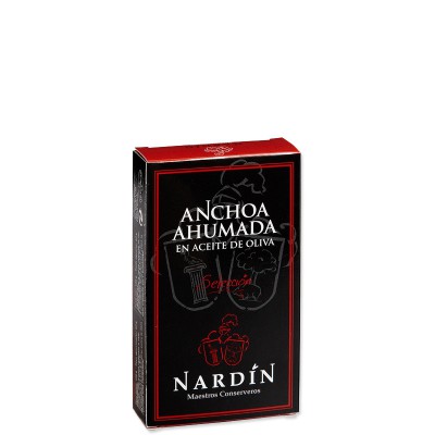 Anchois fumés à l'huile d'olive Nardin