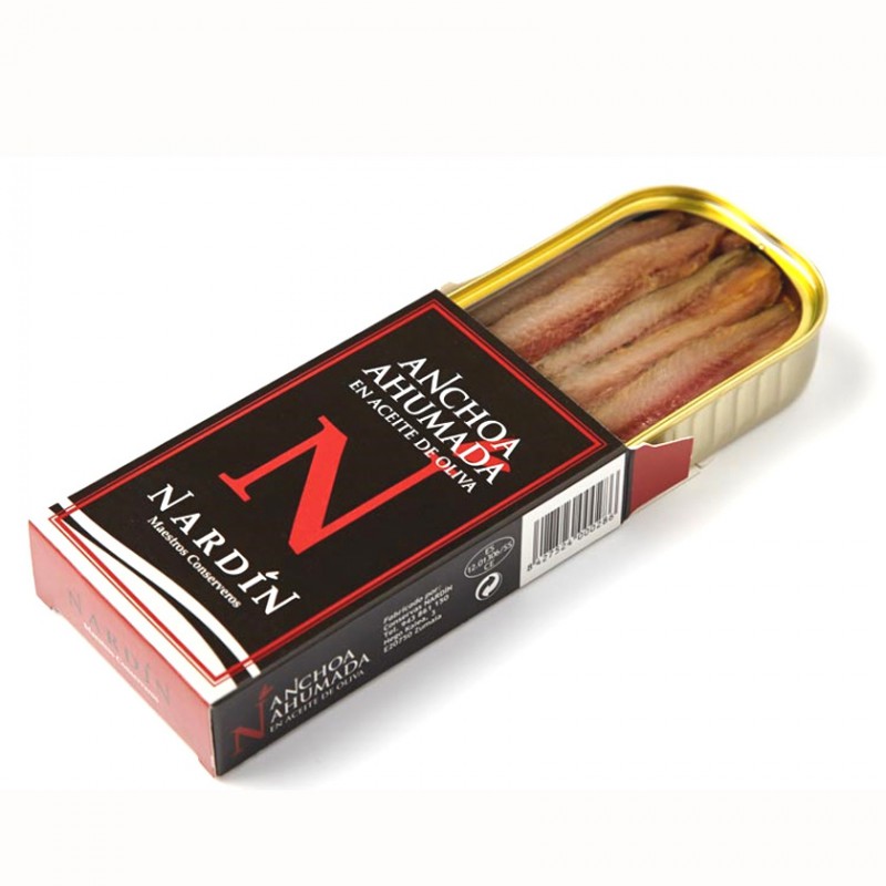 Quai des Oliviers - Anchois fumés à l'huile d'olive Nardin